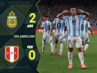 Highlight โคปา อเมริกา อาร์เจนติน่า 2-0 เปรู