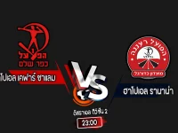 สกอร์เทพทีเด็ด 2024-8-29 ฮาโปเอล เคฟาร์ ชาแลม vs ฮาโปเอล รานาน่า