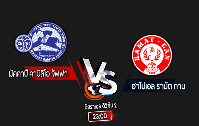 สกอร์เทพทีเด็ด 2024-9-9 มัคคาบี้ คาบิลิโอ จัฟฟา vs ฮาโปเอล รามัต กาน