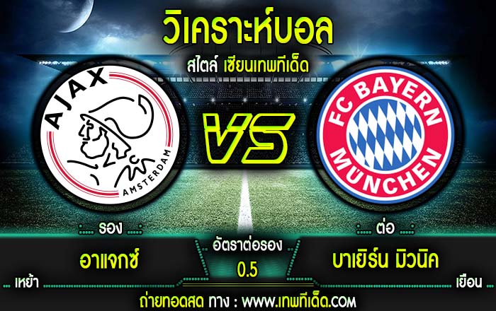 อาแจกซ์ อัมสเตอร์ดัม vs บาเยิร์น มิวนิค