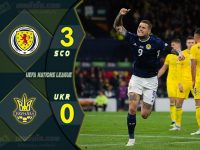 ไฮไลท์ฟุตบอลเทพทีเด็ดเมื่อคืน ยูฟ่า เนชั่นส์ลีก สกอตแลนด์ 3-0 ยูเครน