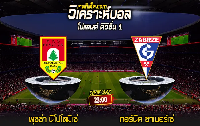 Score 2024-7-26 พุชช่า นิโปโลมิเช่ vs กอร์นิค ซาเบอร์เซ่